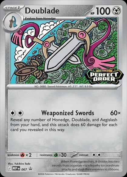Mega Evolution Promo Doublade #067